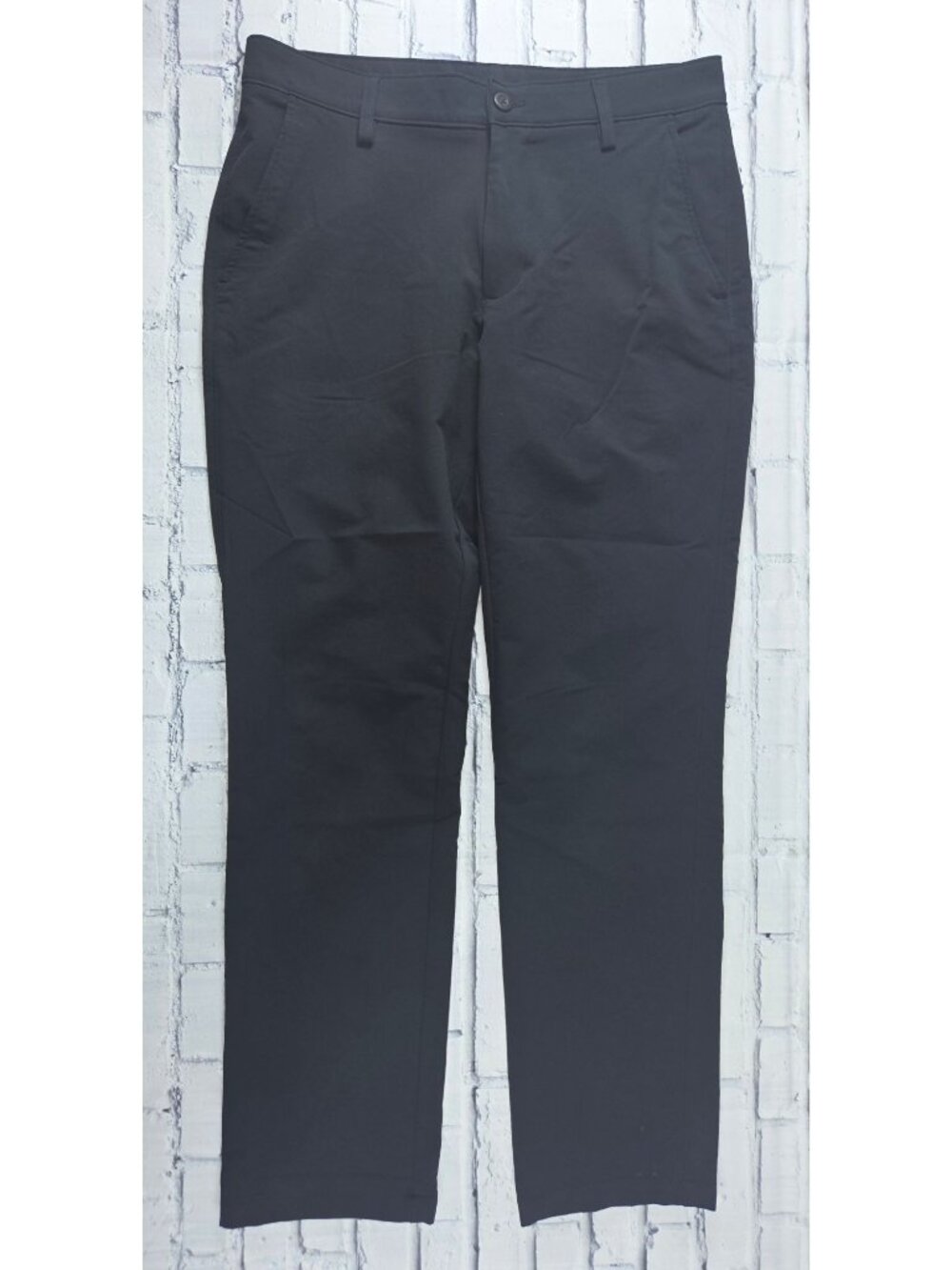 Under Armour Mens Black Performance Pants Size 34x32 Business Casual